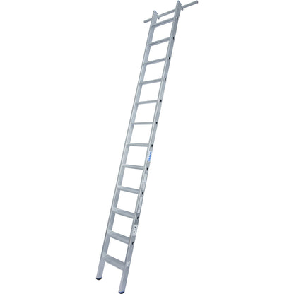 Step shelf ladder, suspendable, with 1 pair of hooks, 12 steps.