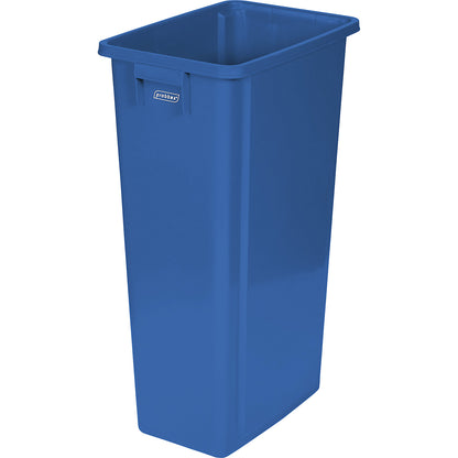 Robust recyclable waste collector, 80 l, blue.