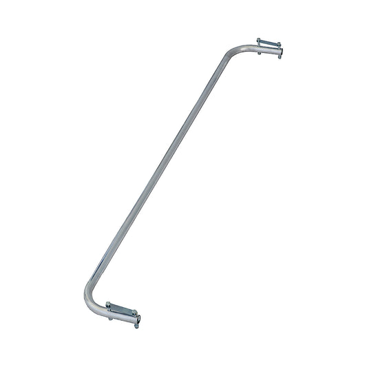 Aluminium handrail, for step shelf ladders with 11 - 18 steps, weight 1.55 kg.