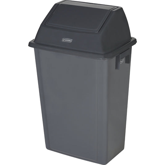 Swing bin, capacity 40 l, grey.