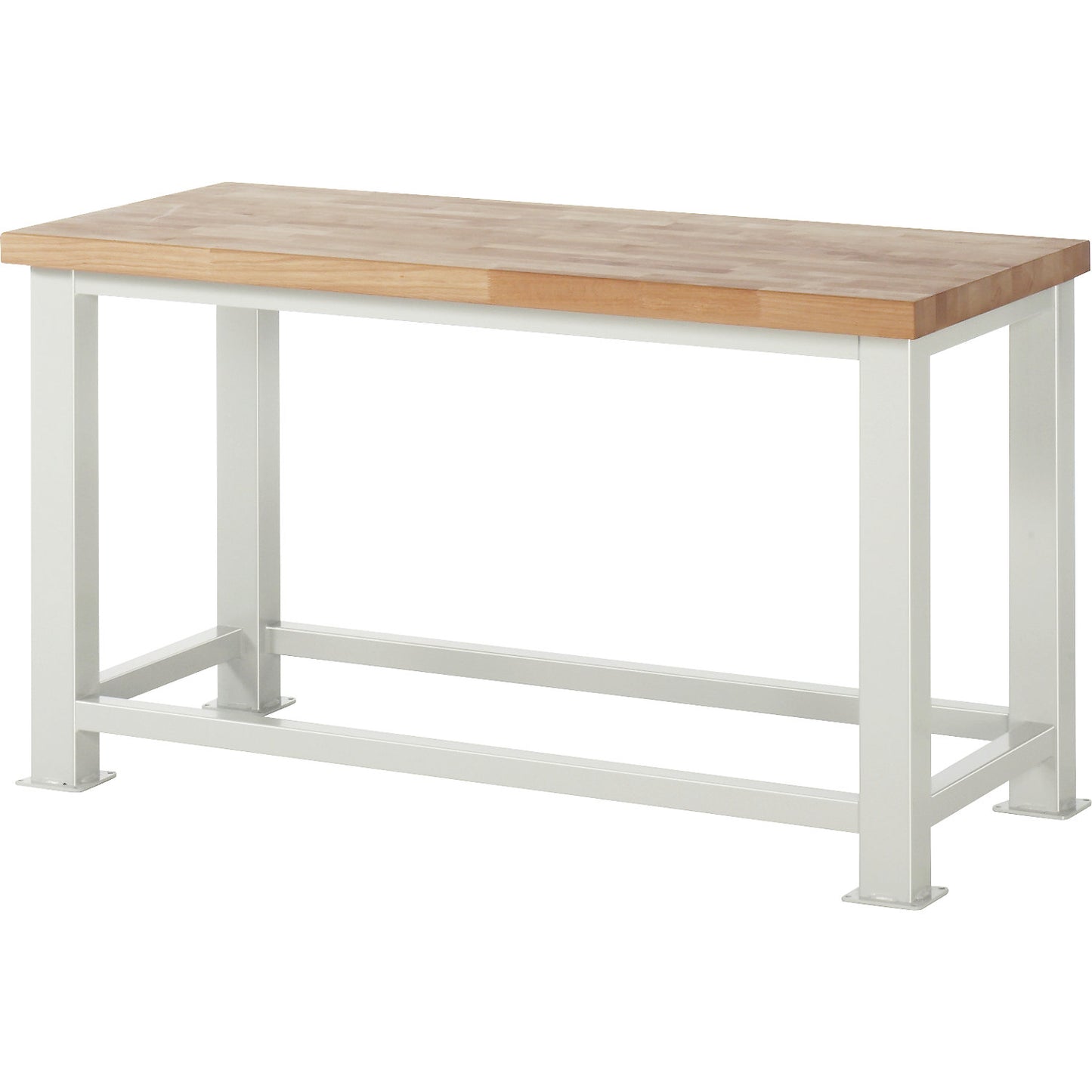 Heavy duty workbench, worktop thickness 50 mm, WxD 1500 x 700 mm.