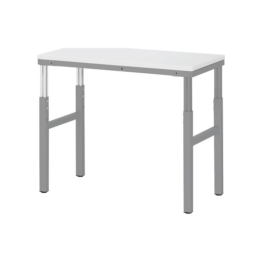 Work table ESD worktop, height 650 - 1000 mm, WxD 1500 x 500 mm.