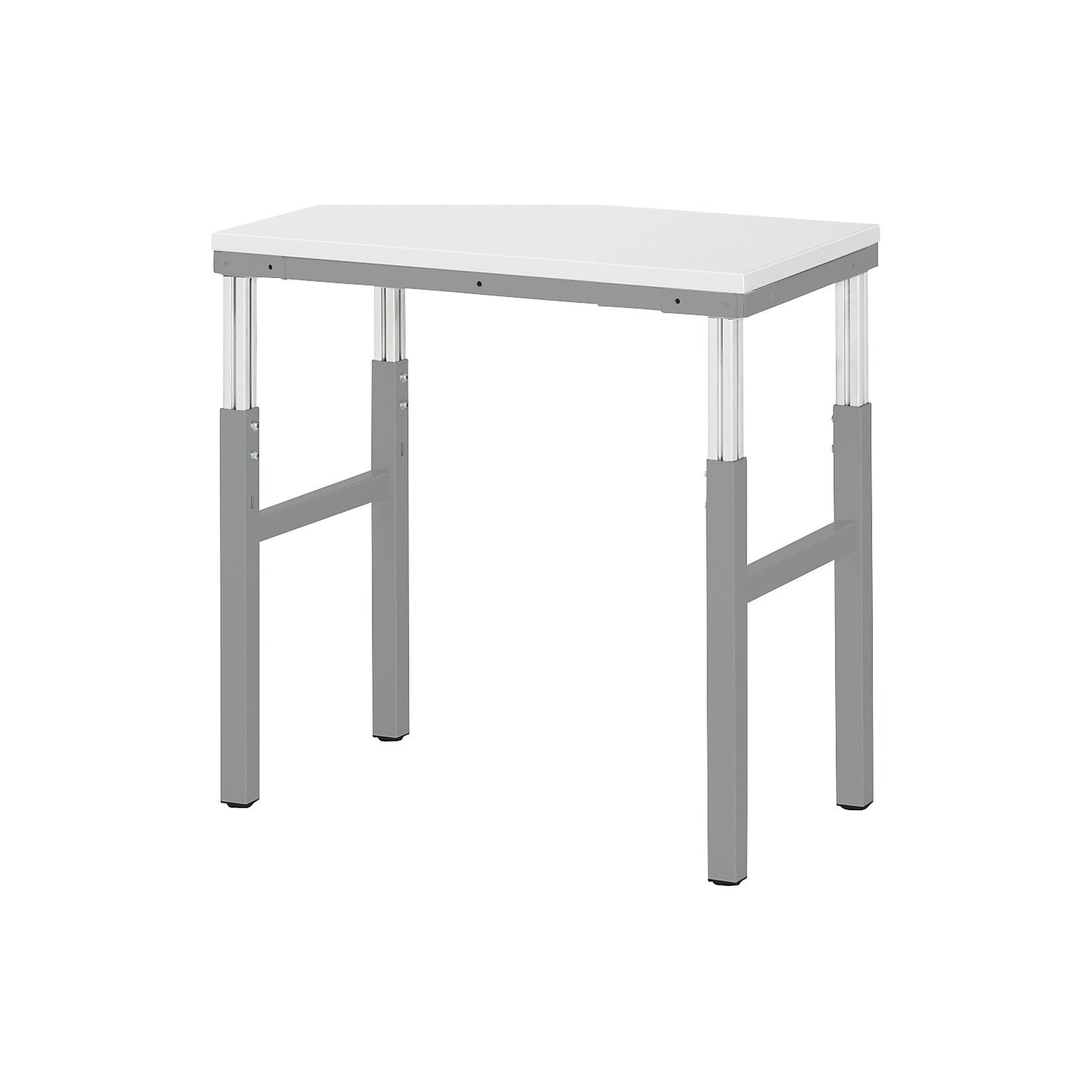 Work table ESD worktop, height 650 - 1000 mm, WxD 700 x 500 mm.