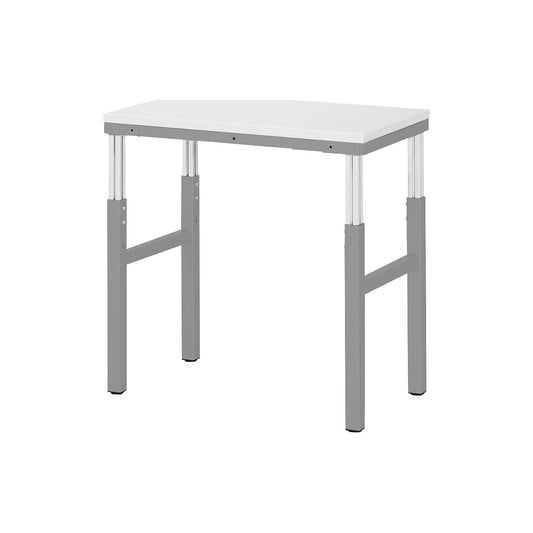 Work table ESD worktop, height 650 - 1000 mm, WxD 700 x 500 mm.
