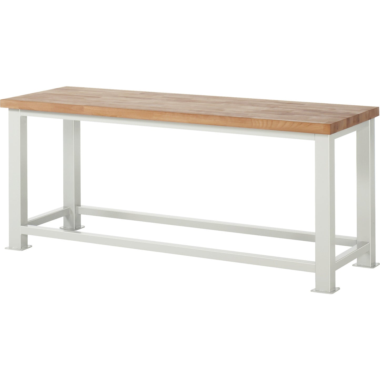 Heavy duty workbench, worktop thickness 50 mm, WxD 2000 x 700 mm.