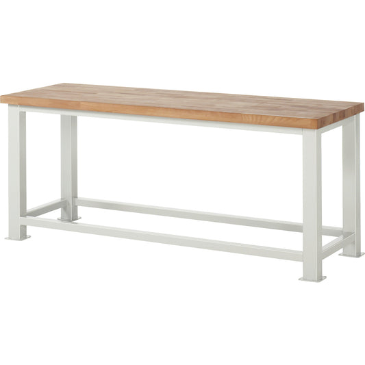 Heavy duty workbench, worktop thickness 50 mm, WxD 2000 x 700 mm.