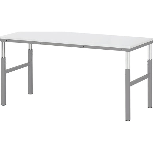 Work table ESD worktop, height 650 - 1000 mm, WxD 1500 x 700 mm.