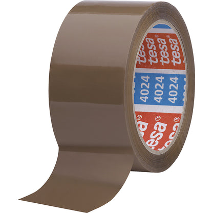 PP packing tape, tesa® 4024 professional, pack of 36 rolls, brown.