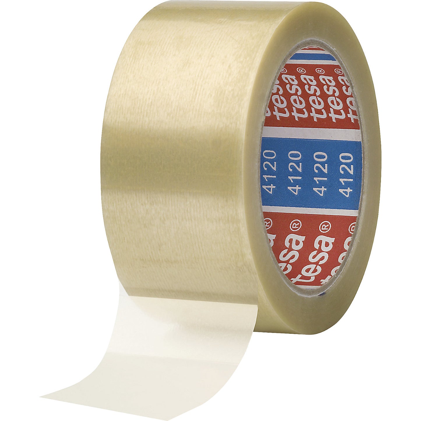 PVC packing tape, tesapack® 4120, pack of 36 rolls, transparent, tape width 50 mm.