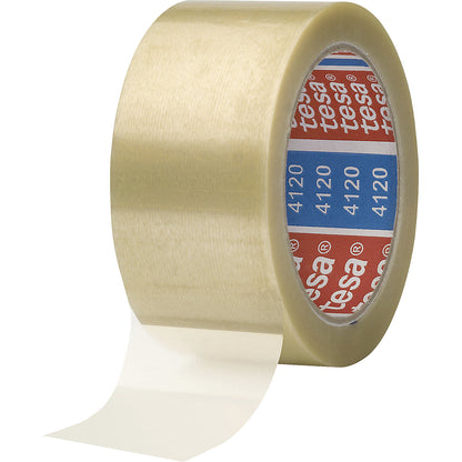 PVC packing tape, tesapack® 4120, pack of 36 rolls, transparent, tape width 50 mm.