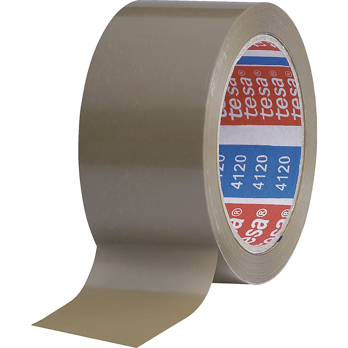 PVC packing tape, tesapack® 4120, pack of 36 rolls, brown, tape width 50 mm.