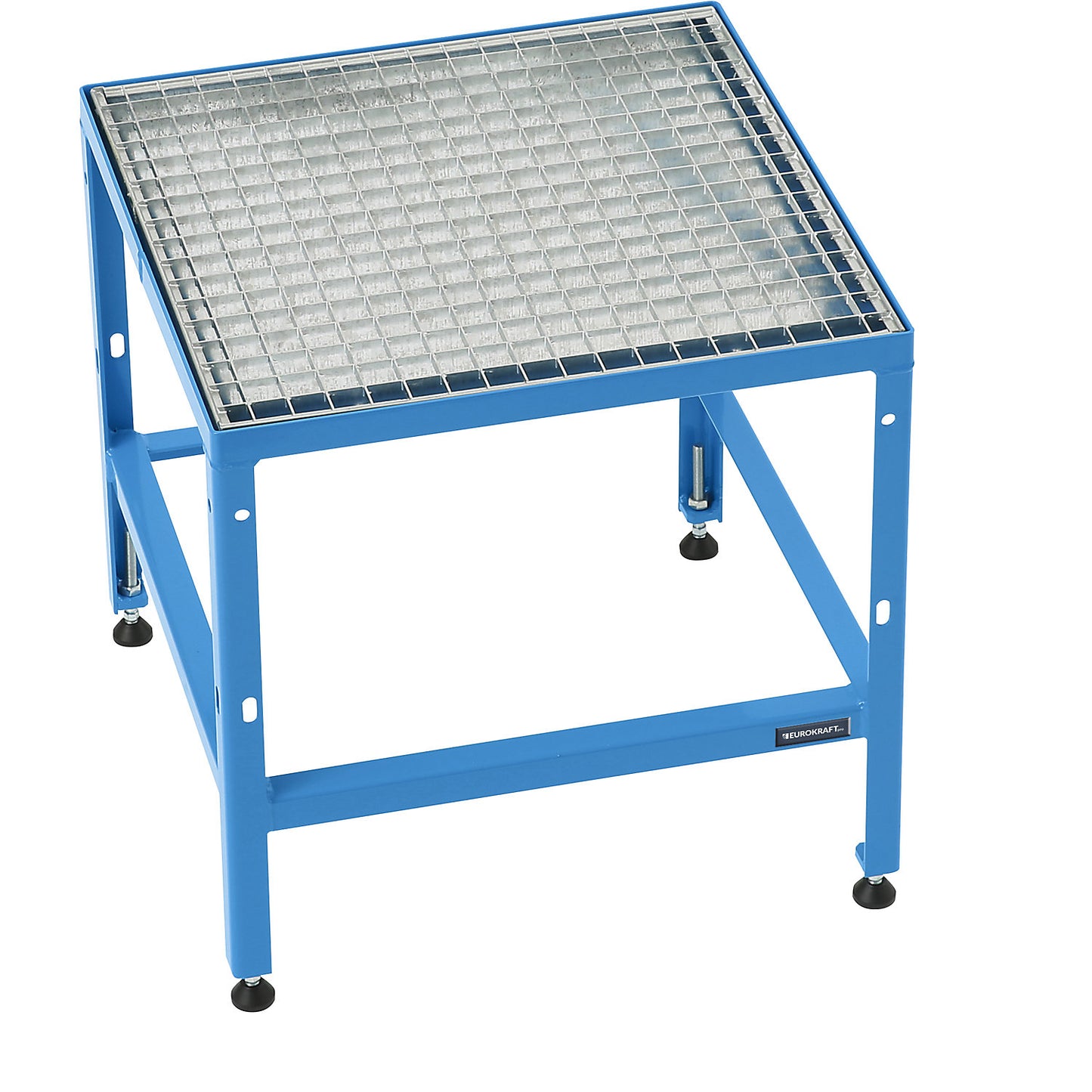 Platform for modular platform system, platform length 610 mm, for 3 steps with grate insert.