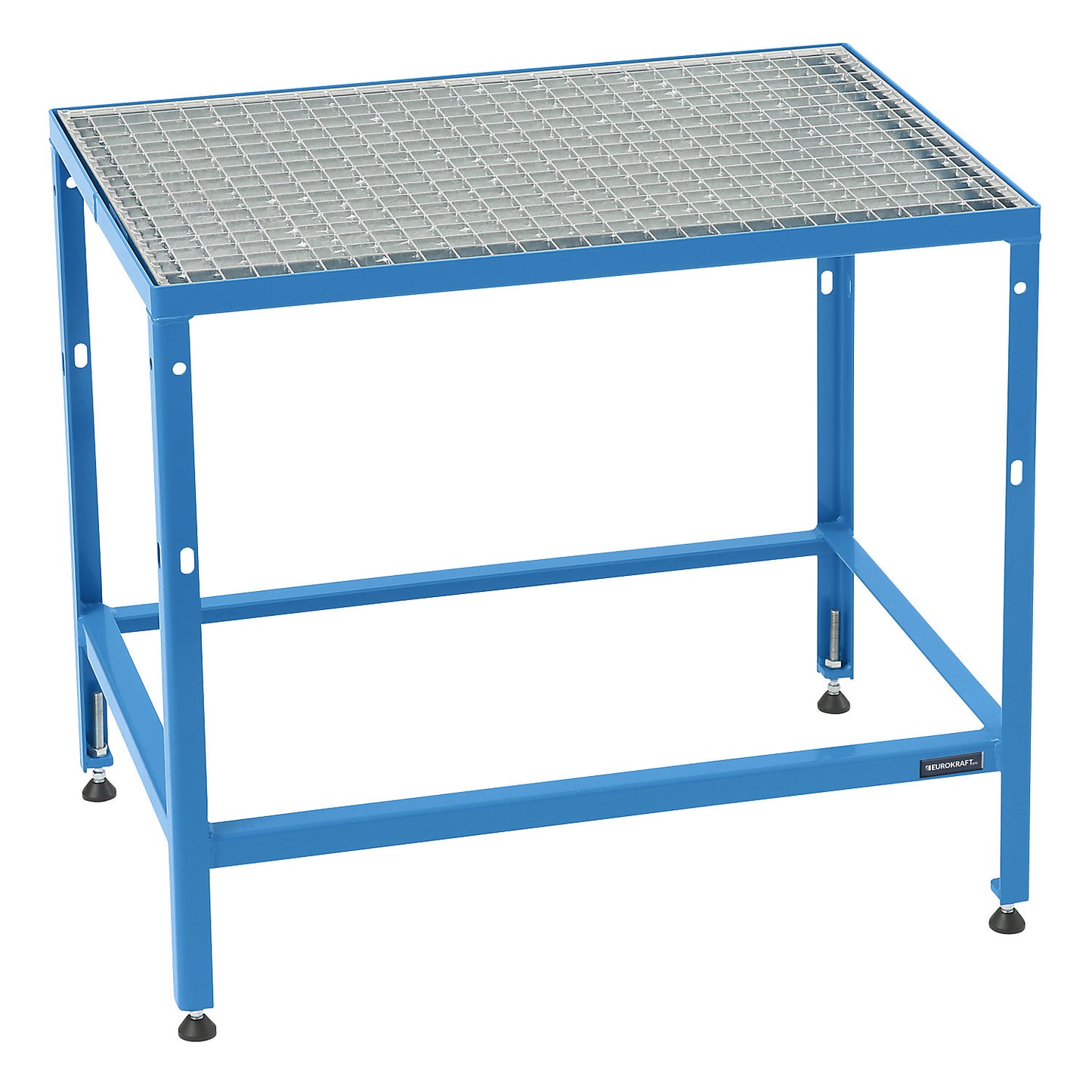 Platform for modular platform system, platform length 910 mm, for 4 steps with grate insert.