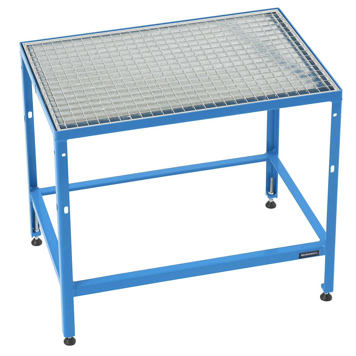 Platform for modular platform system, platform length 910 mm, for 4 steps with grate insert.