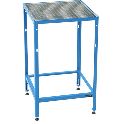 Platform for modular platform system, platform length 610 mm, for 5 steps with grate insert.
