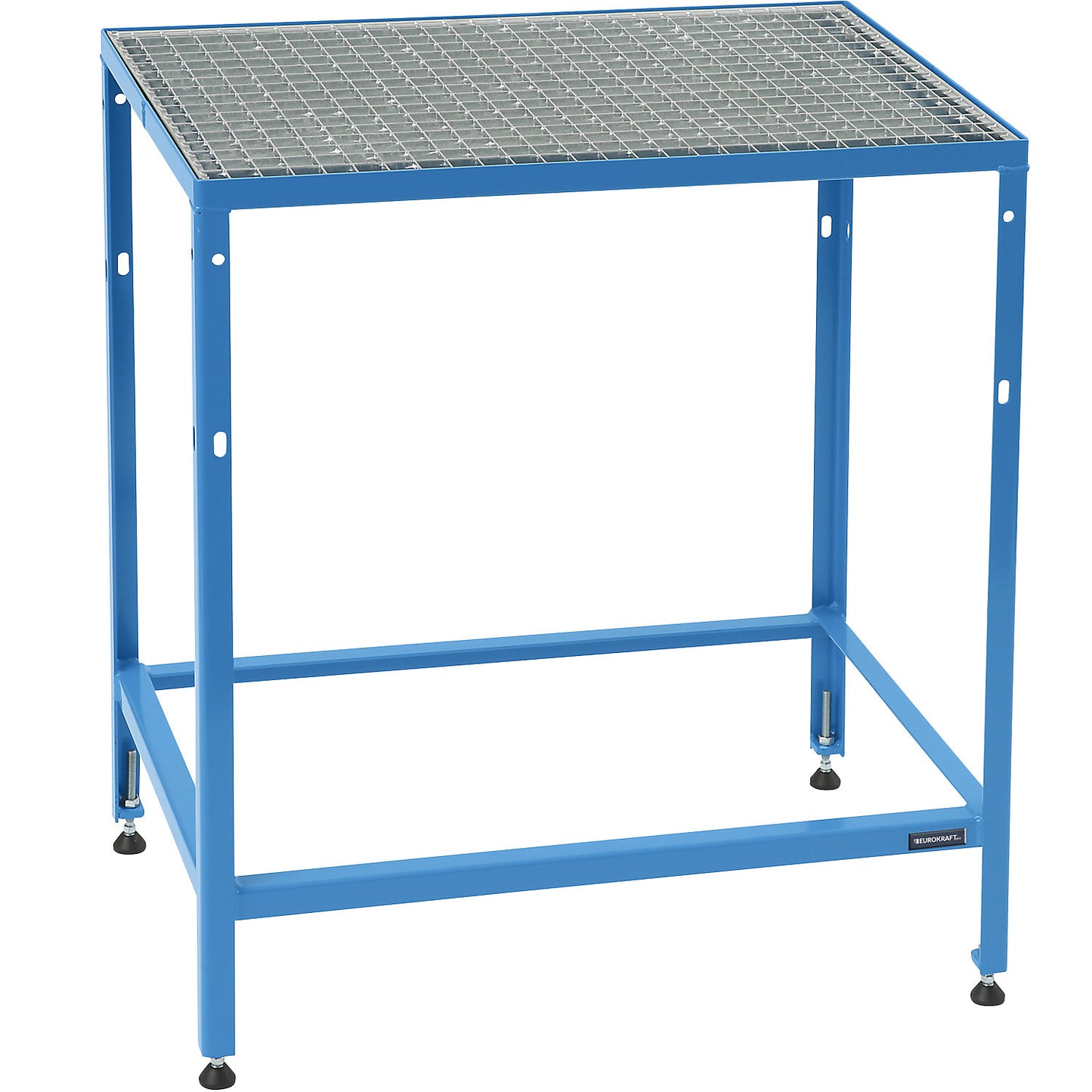 Platform for modular platform system, platform length 910 mm, for 5 steps with grate insert.