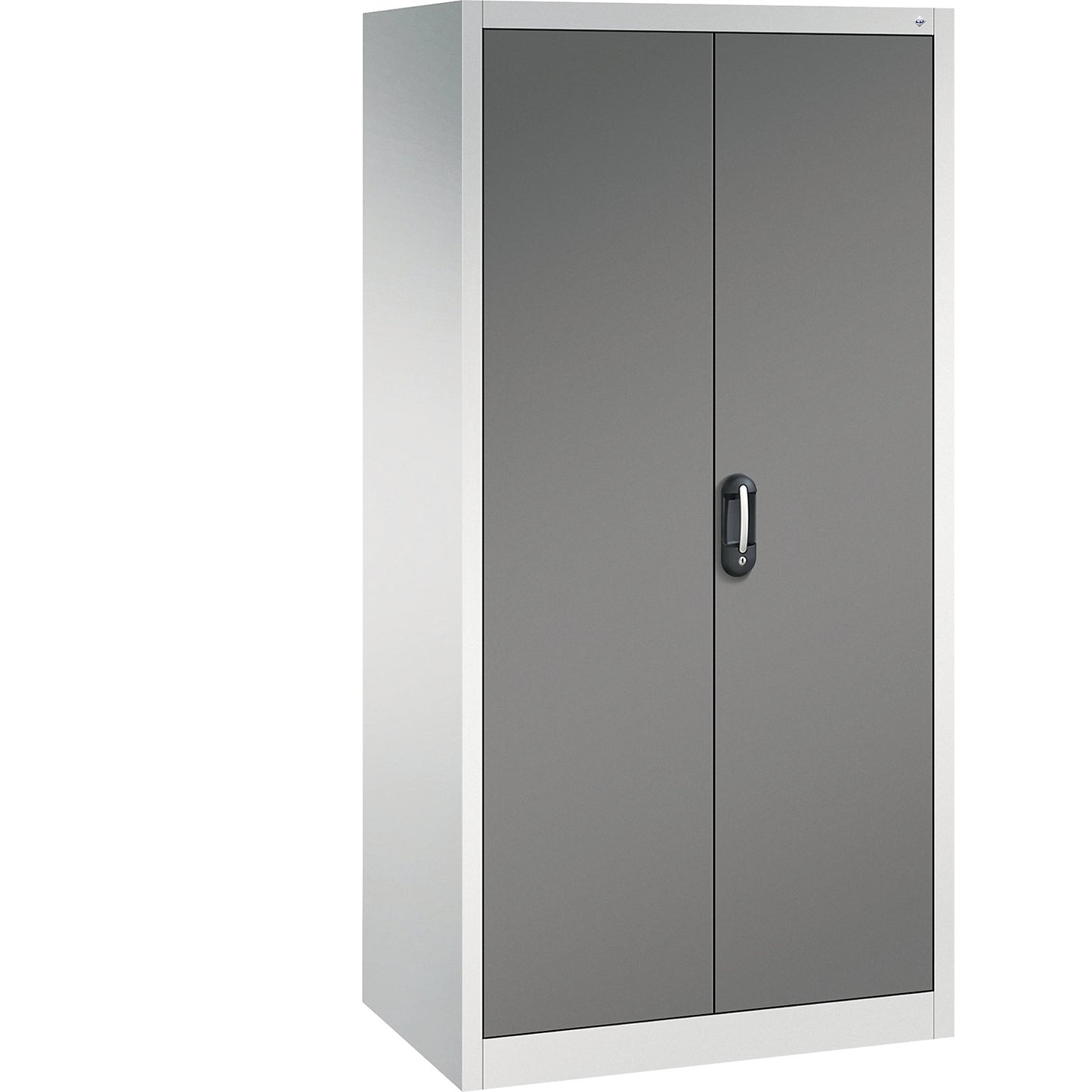 ACURADO universal cupboard, WxD 930 x 600 mm, light grey / volcanic grey.