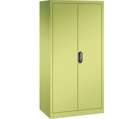 ACURADO universal cupboard, WxD 930 x 600 mm, viridian green / viridian green.