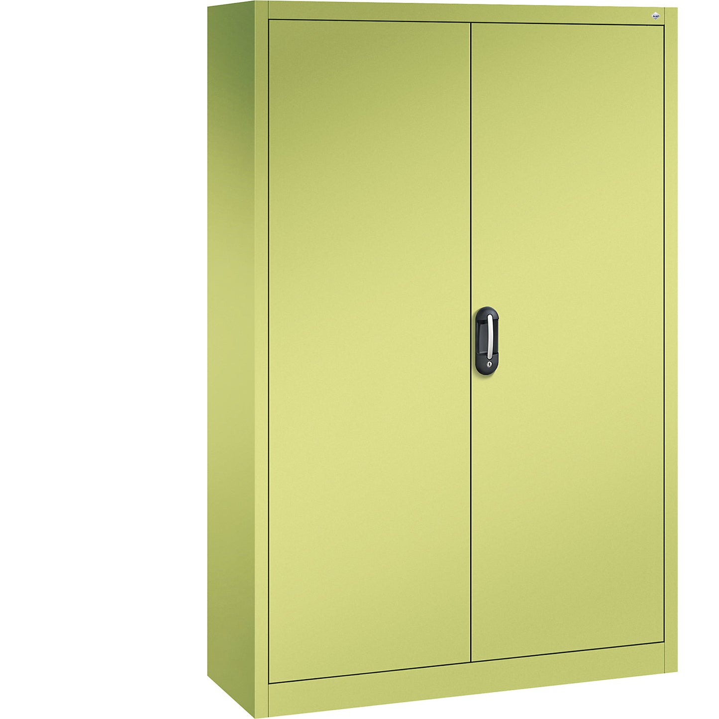 ACURADO universal cupboard, WxD 1200 x 400 mm, viridian green / viridian green.
