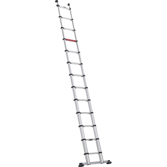 Telescopic lean-to ladder, Smart Up Active, 13 rungs, length 4.0 m.