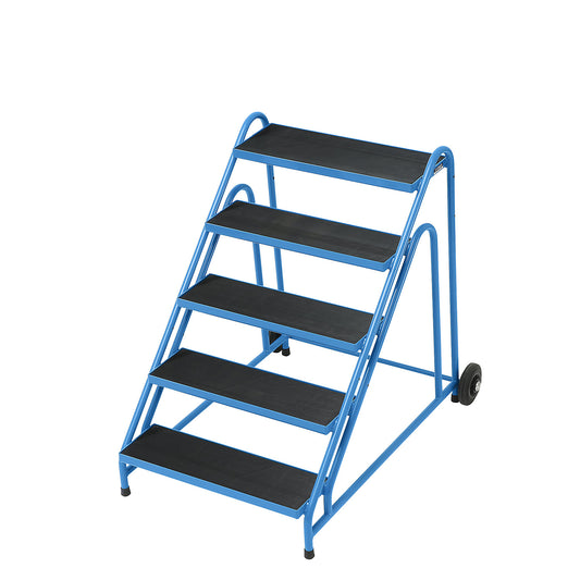 Machine step, steps with ribbed rubber, 5 steps.