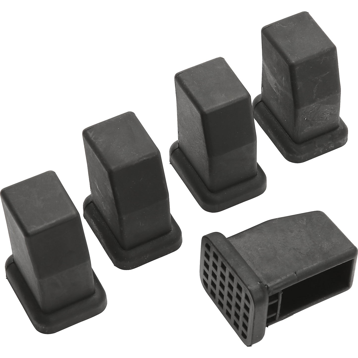 Floor glides, set of 5, 40 x 20 mm.