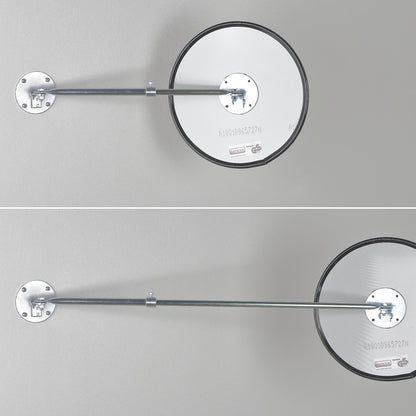 Wall mounting bracket, length 300 - 800 mm, extra cost.