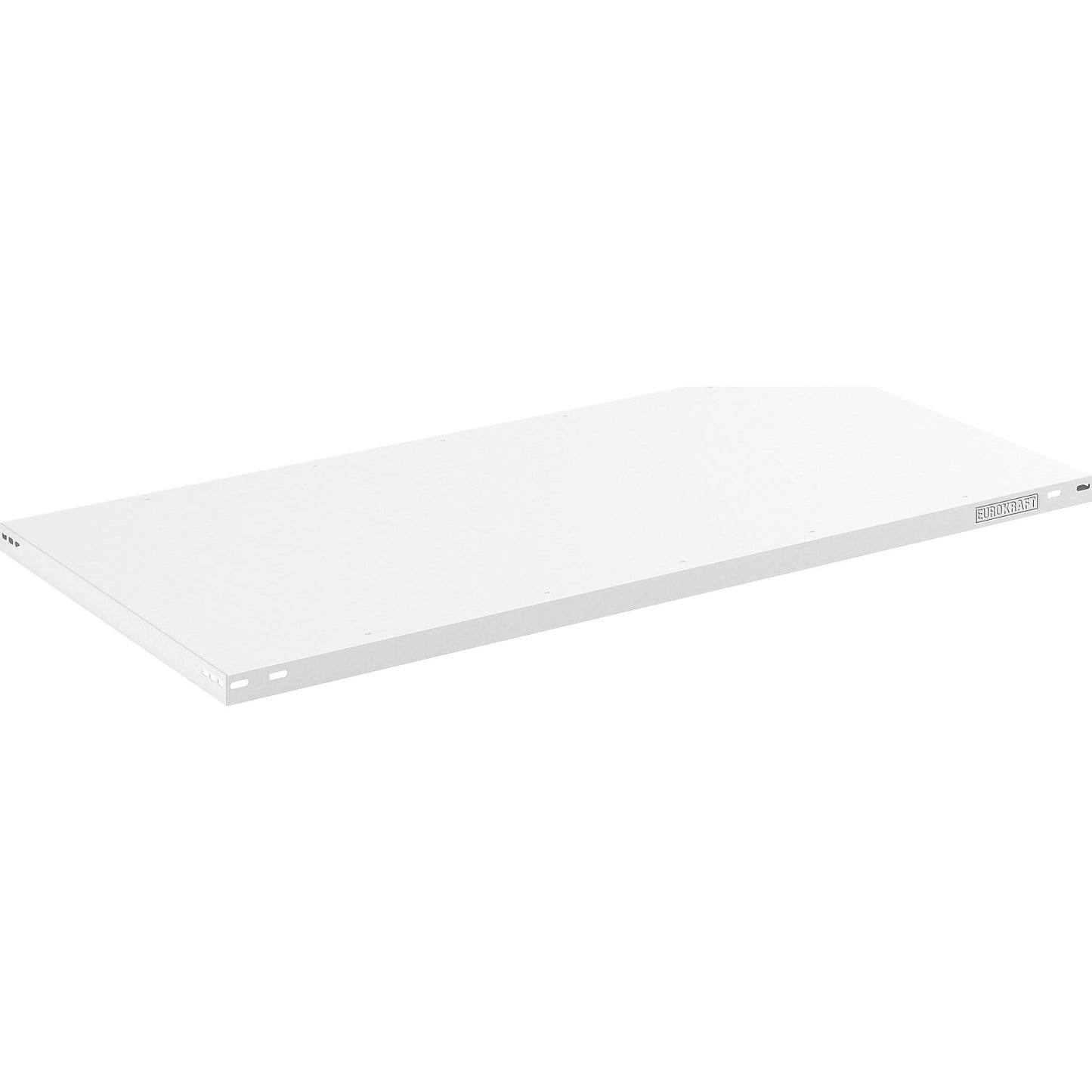 Shelves light grey RAL 7035, light duty, WxD 1300 x 800 mm.