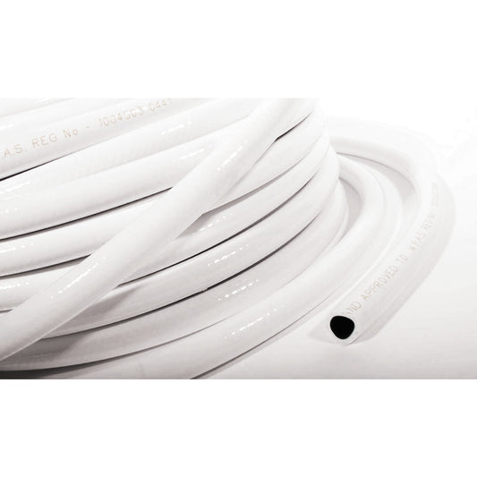 Drinking water hose made of PVC, length 30 m, Ø 12 mm.