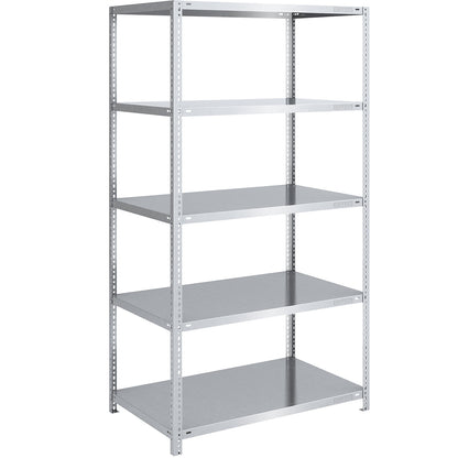 Heavy duty bolt-together shelving, zinc plated, shelf height 2000 mm, standard shelf, width x depth 1000 x 800 mm.