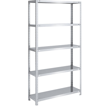Heavy duty bolt-together shelving, zinc plated, shelf height 2000 mm, standard shelf, width x depth 1000 x 400 mm.