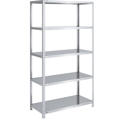 Heavy duty bolt-together shelving, zinc plated, shelf height 2000 mm, standard shelf, width x depth 1000 x 600 mm.