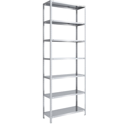 Heavy duty bolt-together shelving, zinc plated, shelf height 3000 mm, standard shelf, width x depth 1000 x 500 mm.