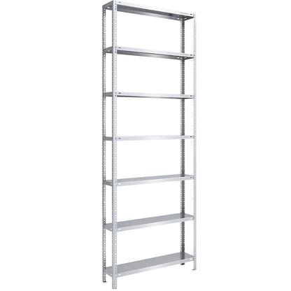 Heavy duty bolt-together shelving, zinc plated, shelf height 3000 mm, standard shelf, width x depth 1000 x 300 mm.