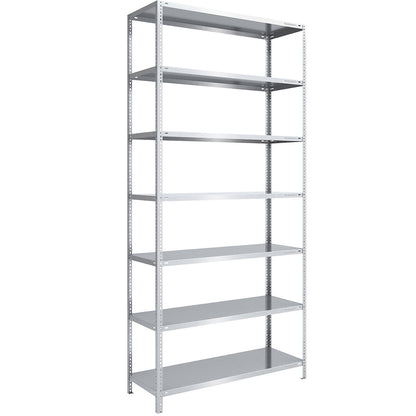Heavy duty bolt-together shelving, zinc plated, shelf height 3000 mm, standard shelf, width x depth 1300 x 600 mm.