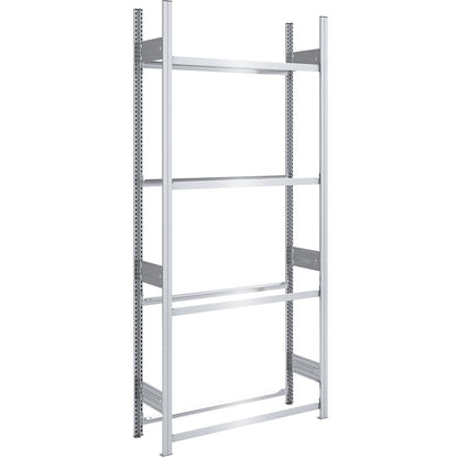 Tyre shelf unit, shelf height 2500 mm, standard shelf unit, WxD 1060 x 435 mm.