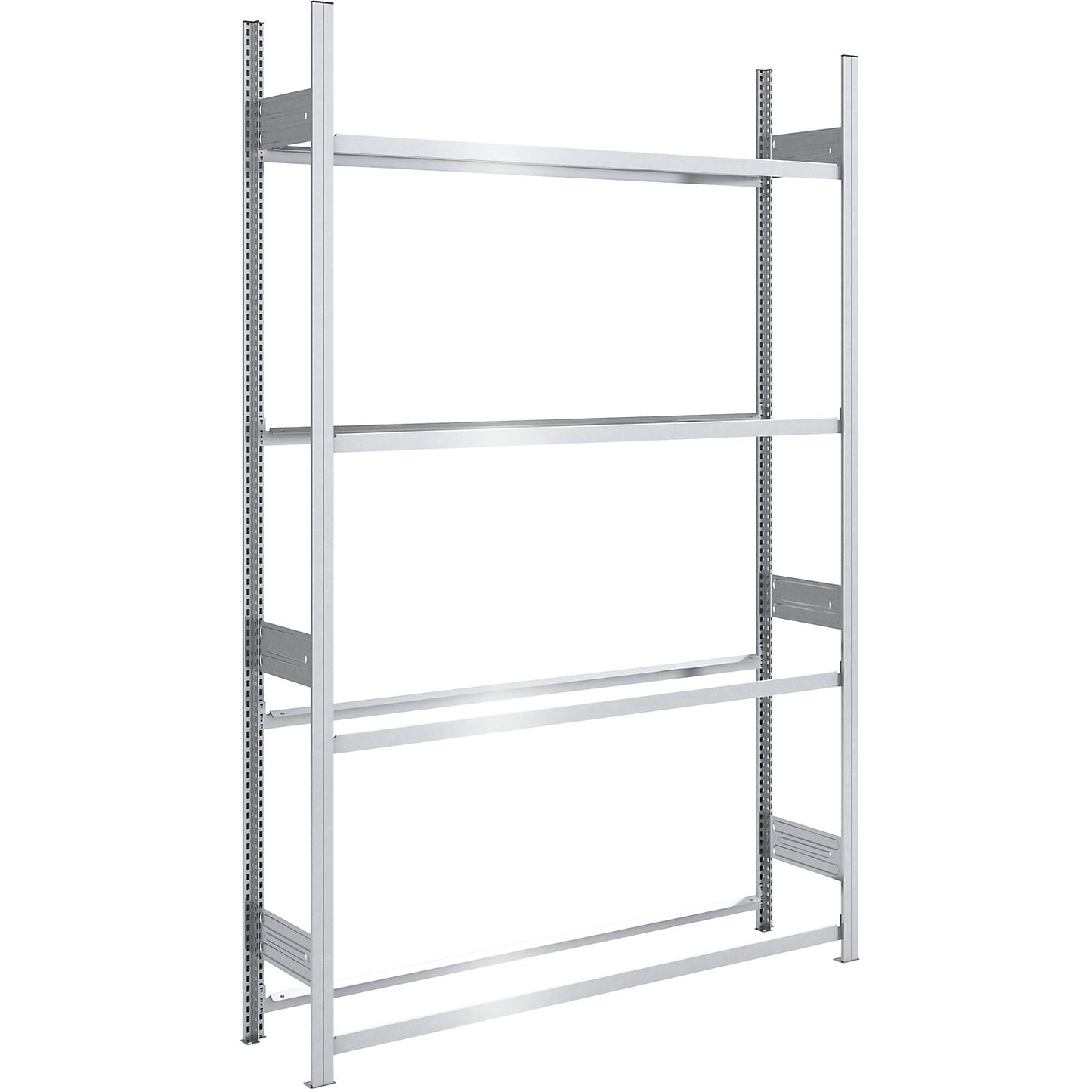 Tyre shelf unit, shelf height 2500 mm, standard shelf unit, WxD 1560 x 435 mm.