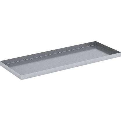 Tray shelf, max. load 200 kg, tray WxD 1000 x 500 mm.