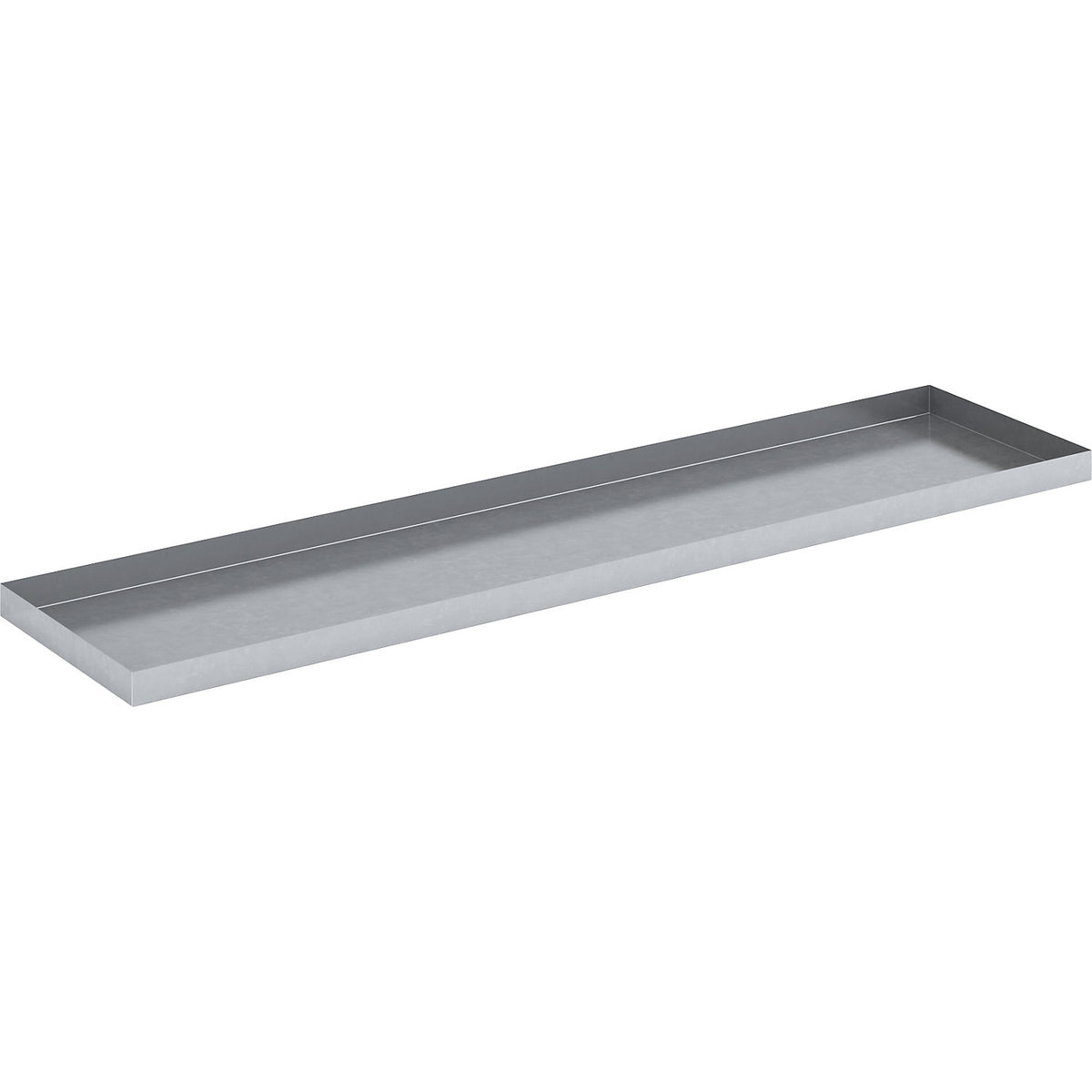 Tray shelf, max. load 200 kg, tray WxD 1300 x 400 mm.