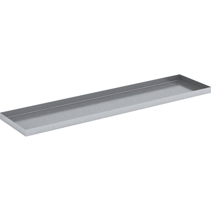 Tray shelf, max. load 200 kg, tray WxD 1300 x 400 mm.