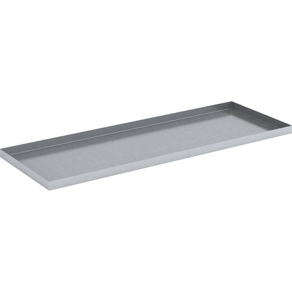 Tray shelf, max. load 200 kg, tray WxD 1300 x 600 mm.