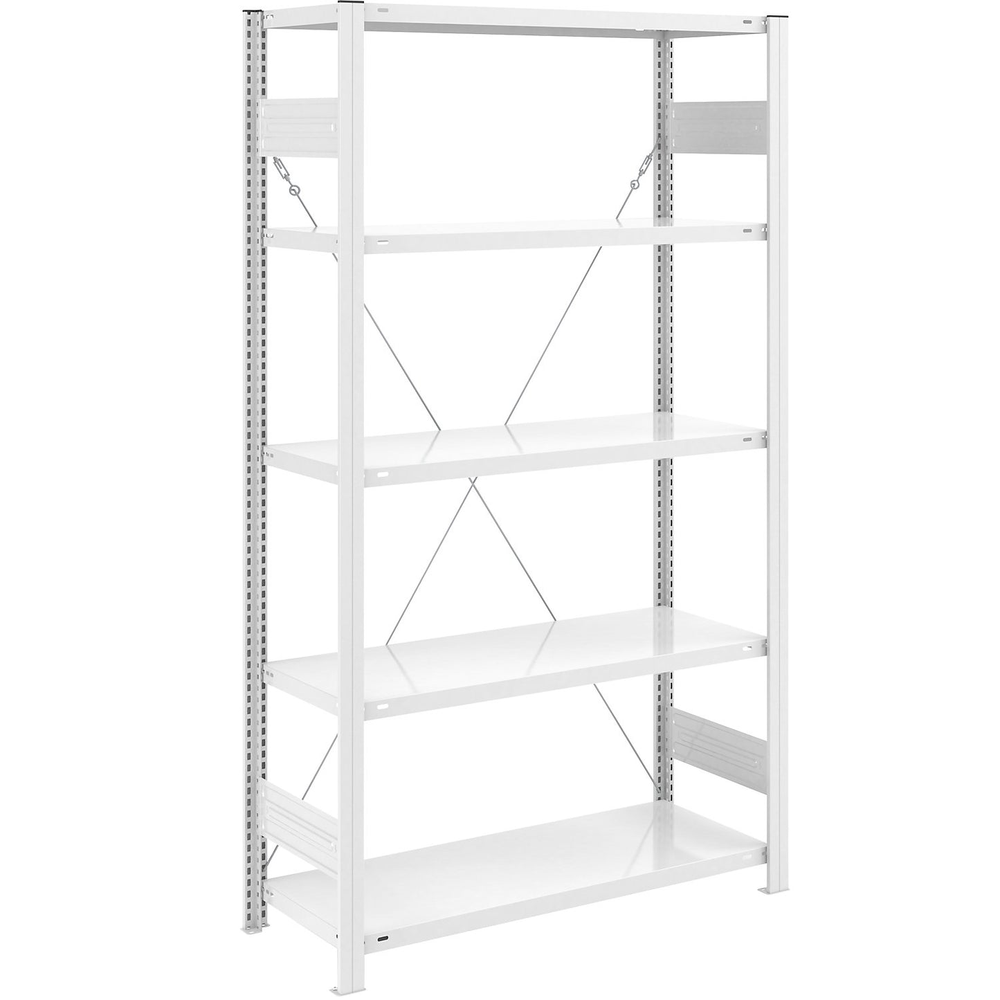 AntiBak® boltless shelving unit, anti-bacterial, shelf unit height 2000 mm, standard shelf unit, shelf width 1000 mm, shelf depth 500 mm.