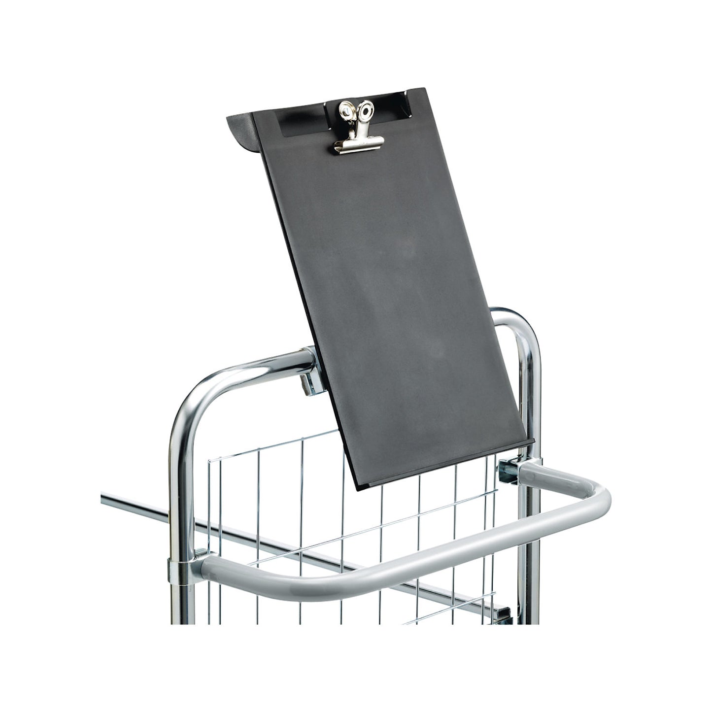 A4 document holder, clamp mounting, portrait.