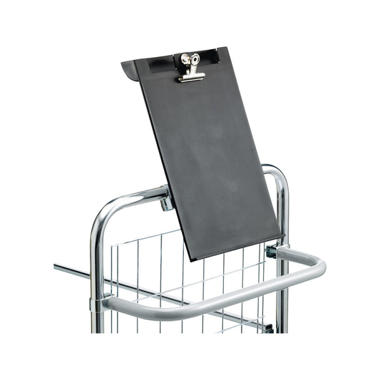 A4 document holder, clamp mounting, portrait.