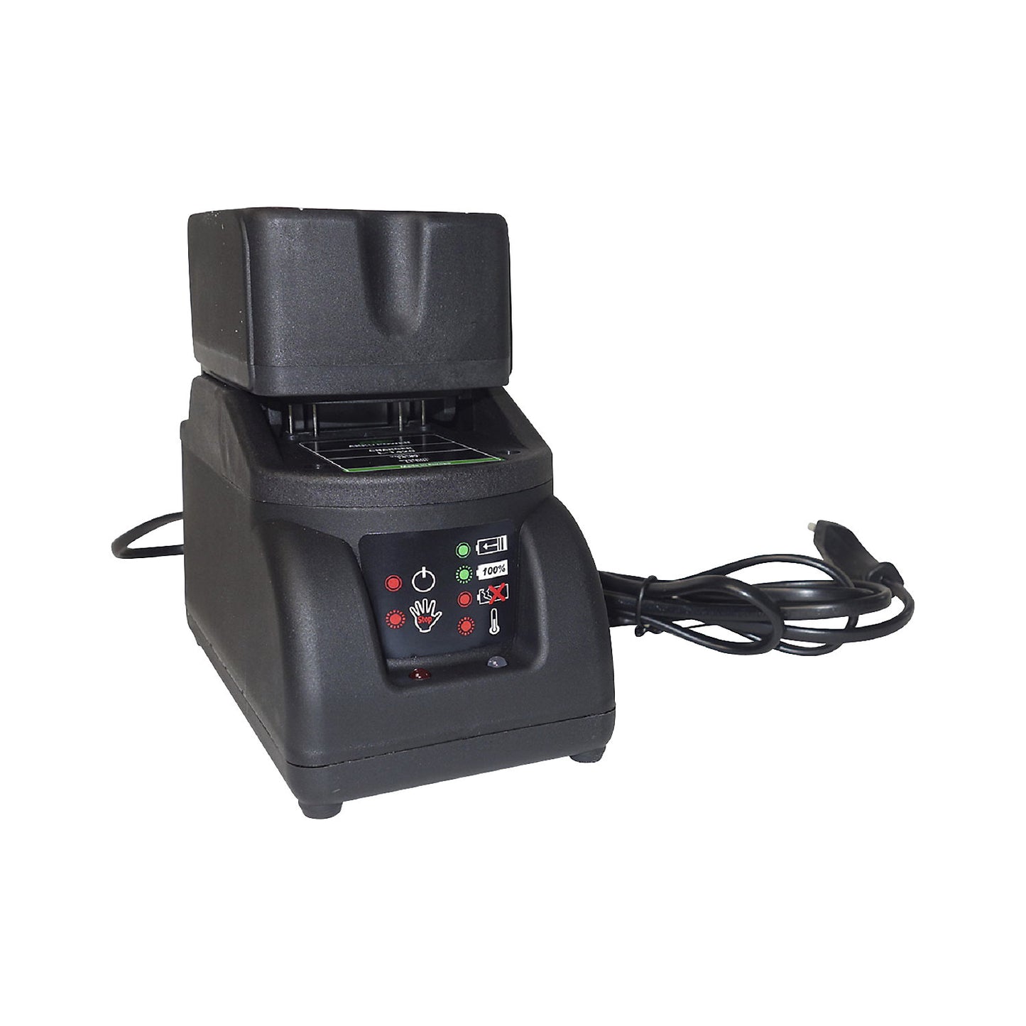 Additional rechargeable battery, Li ion rechargeable battery, for battery powered strapping device, voltage 18 V.