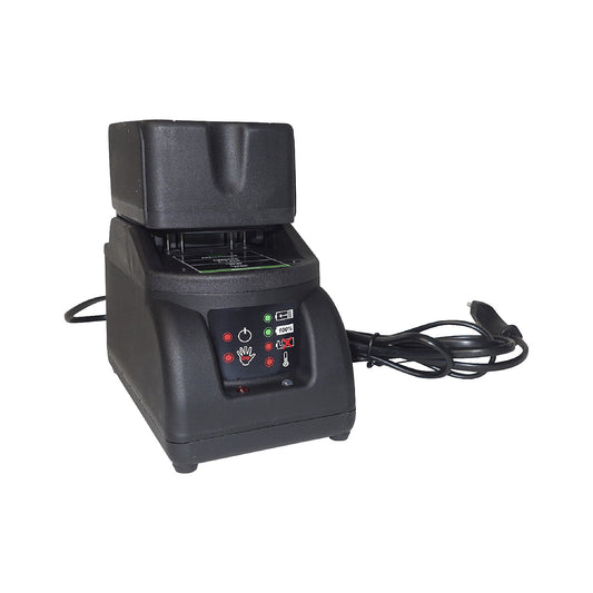 Additional rechargeable battery, Li ion rechargeable battery, for battery powered strapping device, voltage 18 V.