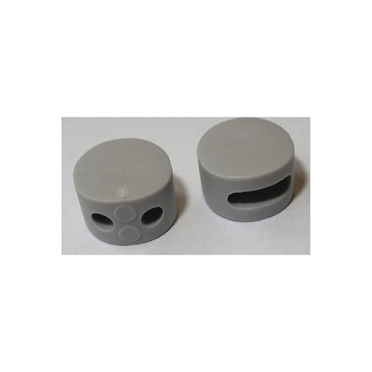 Seals, plastic, pack of 2000, 9 x 9 mm.