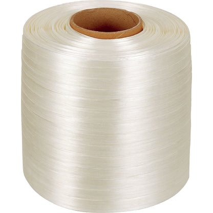 PET strapping, for baling presses, pack of 8, strap width 8 mm.
