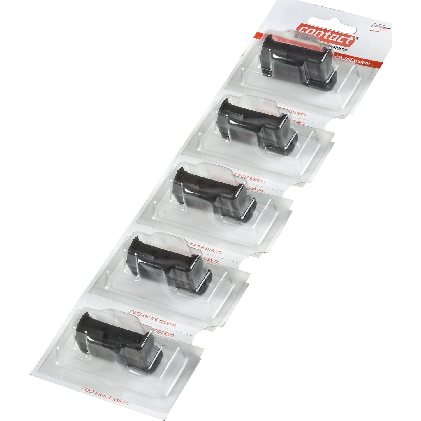 Replacement colour roll, for price labellers with two line printing, pack of 5.