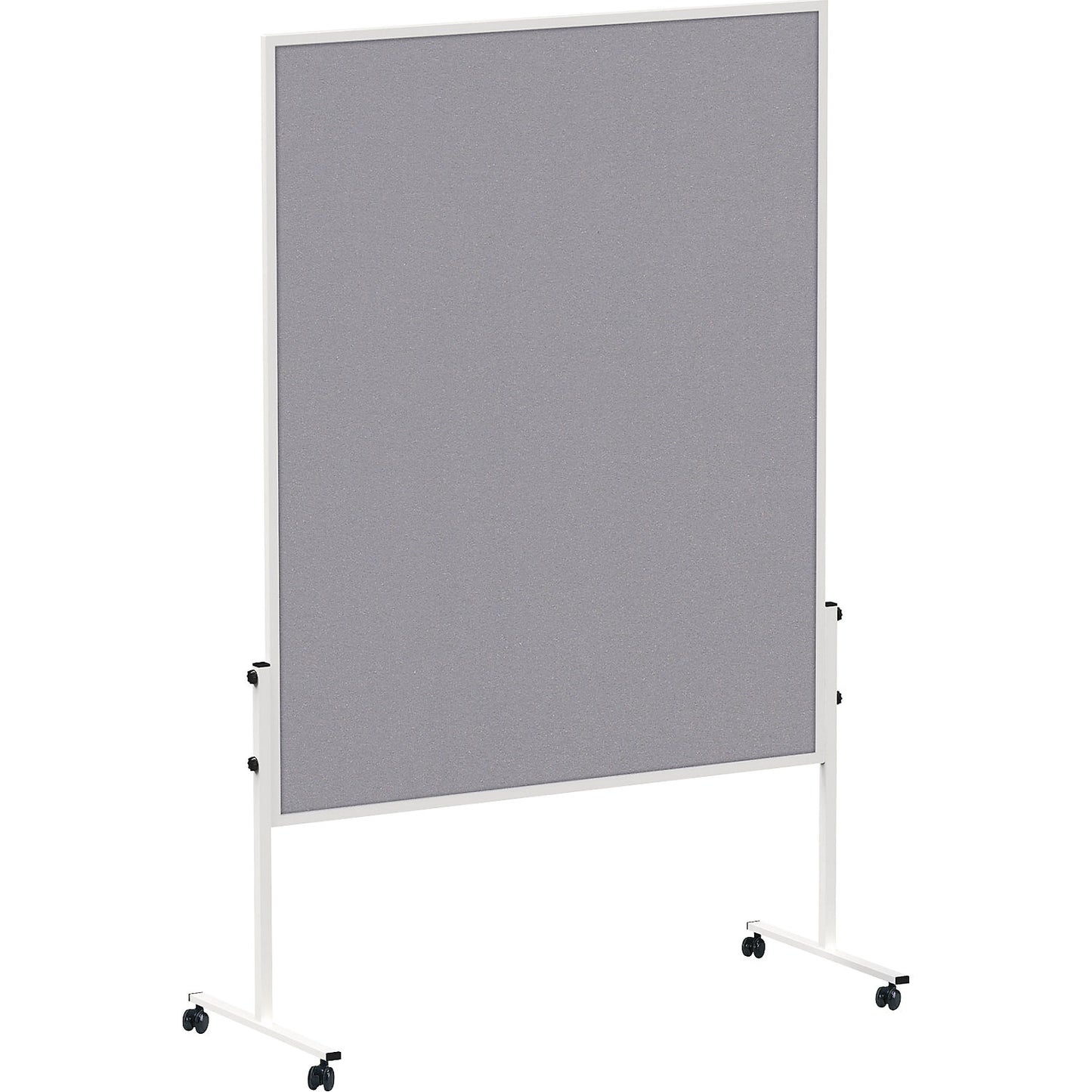 MAULsolid presentation board, mobile, felt colour grey.